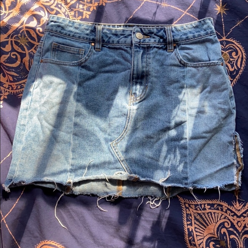 Denim skirt